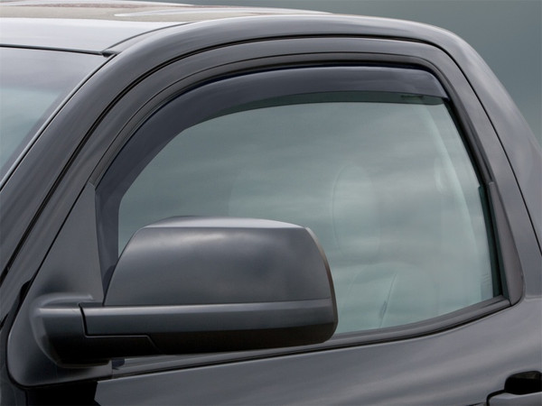 WeatherTech 08-22 Toyota Sequoia / 07-21 Tundra DC Rear Side Window Deflectors - Dark Tint - 81450IM Photo - Primary