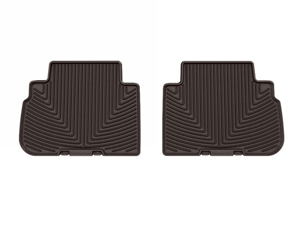 WeatherTech 19-24 Subaru Forester Rear All-Weather Floor Mats - Cocoa - W670CO Photo - Primary
