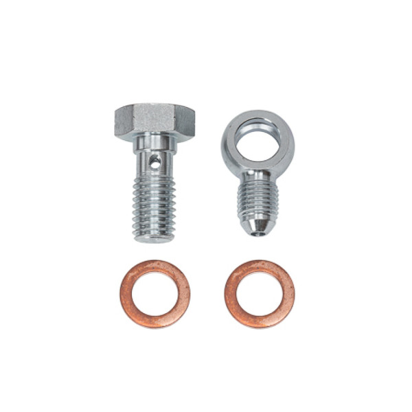 Wilwood Caliper Inlet Fitting 10mm-1.50 Banjo Bolt-3 for D154 Caliper - 220-17774 Photo - Primary
