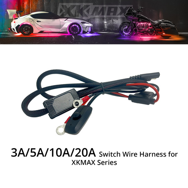 XK Glow XKmax 5A Switch Wire Harness - MX-SWITCH-5 User 1