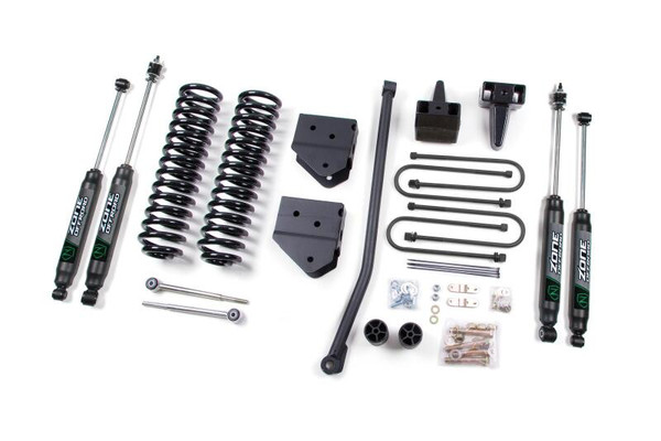 Zone Offroad 05-07 Ford F-250/350 Gas 4in System - ZONF13N Photo - Primary