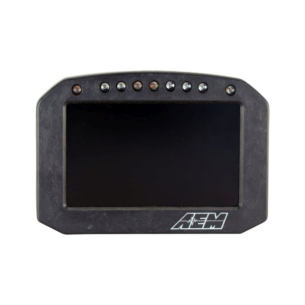 AEM CD-5LG Carbon Logging Flush Digital Dash Display w/ Internal 20Hz GPS & Antenna - 30-5603F Photo - Primary