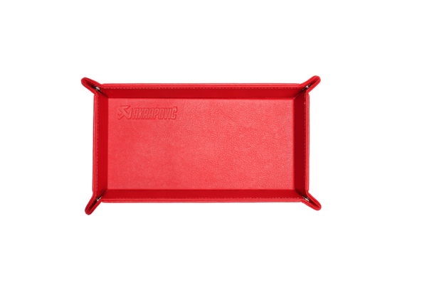 Akrapovic Leather Desk Valet - Red - 801734 User 1