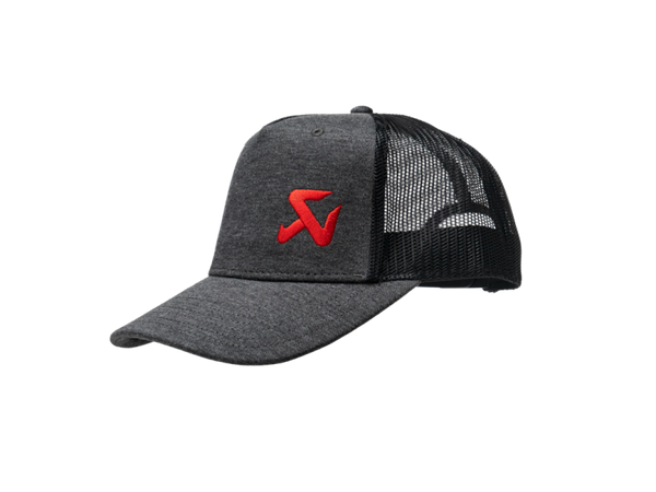 Akrapovic Logo Trucker Cap - Ash Grey / Black Mesh - 802282 User 1