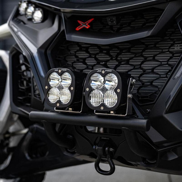 Baja Designs 2024+ Can-Am Maverick R XL Pro Push Bar Bumper Kit - Clear - 448219 Photo - Primary