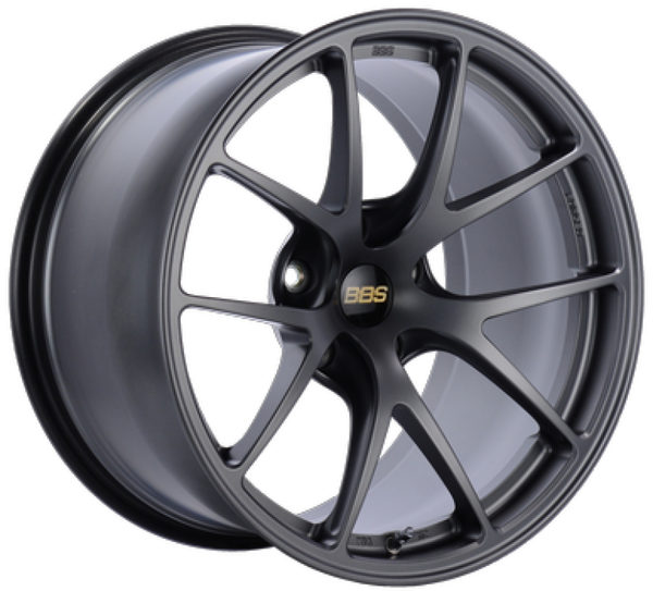 BBS RI-A 18x9 5x114.3 ET50 82mm PFS Required Matte Graphite Wheel - RIA035MGR Photo - Primary