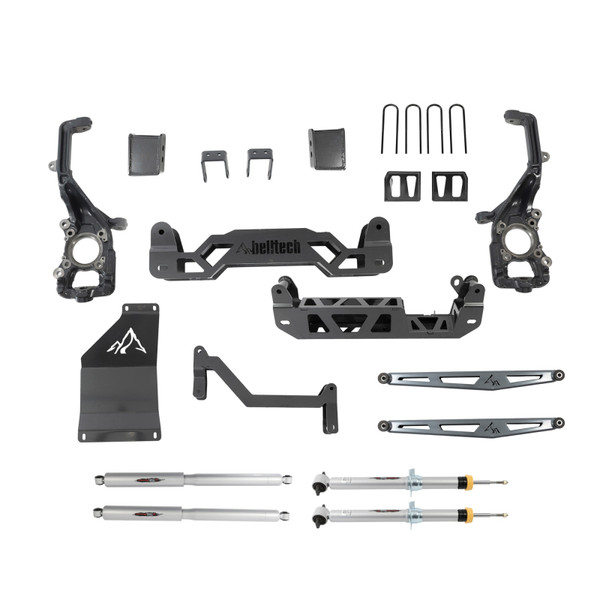 Belltech 2021+ Ford F150 4WD Trail Performance Lift Kit w/ Shocks - 152510TP Photo - Primary