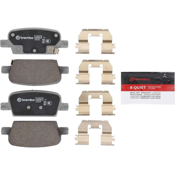 Brembo OE 16-21 Chevrolet Malibu Ceramic Brake Pad - Rear - P10097N Photo - Primary