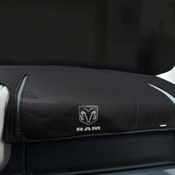 Covercraft 19-24 Pickup Ram 2500/3500 Limited Edition Custom Dash Cover with RAM Vertical Logo - 62265FR11-00-25 Photo - Primary