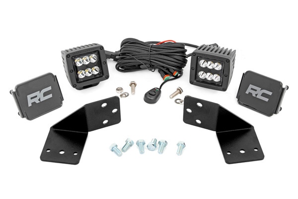 Command the Dark: Upgrade your CFMOTO UFORCE with Rough CountryΓÇÖs Rear-Facing Cube LED Kit! This essential accessory adds powerful rear-facing 2-inch or 3-inch LED light cubes, giving your UFORCE unmatched illumination and style.Light Up Every Task: Whether youΓÇÖre hauling gear at dawn or tackling late-night jobs, this kit provides the lighting power you need. With up to 13,500 lumens and 140 watts of high-intensity CREE LED output, youΓÇÖll have all the brightness to conquer any challenge. Choose between 2-inch Black-Series LED Cubes or 3-inch Wide-Angle LED Cubes for maximum versatility.Built for Tough Conditions: Featuring a rugged die-cast aluminum housing and IP67 waterproof rating, these all-weather lights are designed to handle the harshest environments. The swivel mount allows for precise light positioning, while moisture breather technology reduces lens fogging for clear, reliable performance.Fast, Easy Installation: This kit includes easy bolt-on brackets and a premium flat-wound wiring harness with an on/off switch for seamless setup. Backed by Rough CountryΓÇÖs 3-year warranty, this upgrade is perfect for UFORCE owners who want serious lighting power and reliability.