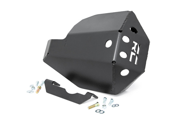 This durable, 1/4-inch plate steel Skid offers unbeatable protection for the underside of your Jeep. Go further off-road and free yourself from worry with this easy-to-install skid plate. Keep your Diff in top shape, even on the roughest terrain, while reinforcing the existing differential housing!