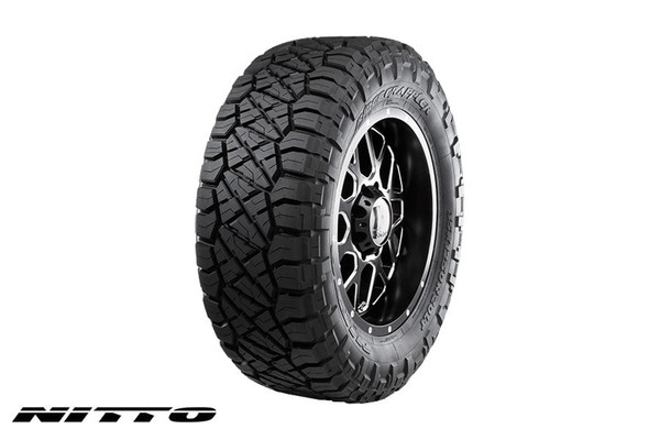The Ridge Grappler represents the next generation of the Nitto Grappler family of products which provides the best of both worlds from our mud-terrain and all-terrain product offerings. Featuring a revolutionary dynamic hybrid tread pattern, the Ridge Grappler provides a quiet and comfortable ride while the deep, aggressive sidewall lugs and tread pattern provide capable off-road performance.