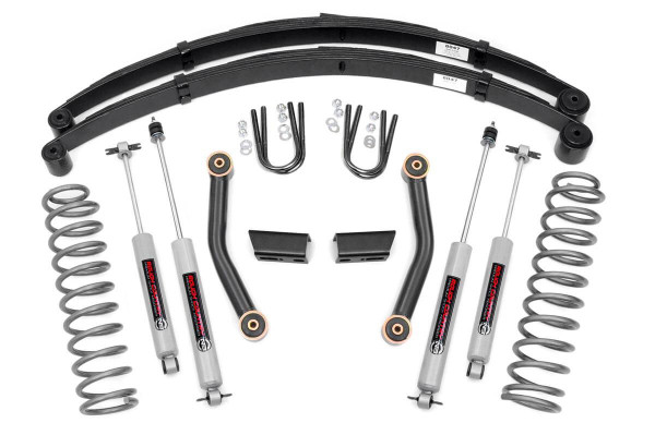 This all inclusive lift kit features everything you need to hit the ground running, with an exciting upgrade to our previous design. This kit now features our new Nitrogen charged N2.0 shocks with custom 10 stage variable valving. With this redesigned lift, you'll be paired up with the most versatile shocks on the market - balanced for performance on and off-road and custom tuned for this application. This lift also ships with a set of lifted coil springs, which help level the vehicle while providing enough clearance to run up to 31" tires.