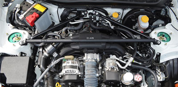 GrimmSpeed Subaru BRZ / Scion FR-S Strut Tower Brace - Black - 098007 Photo - Primary