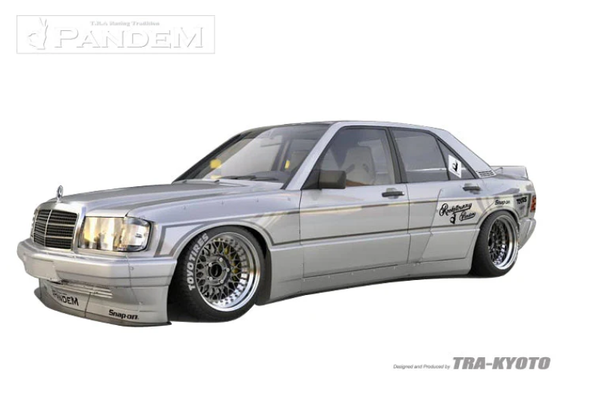 GReddy Pandem Mercedes 190E Rocket Bunny Full Wide-Body Aero Kit - 17090700 User 1