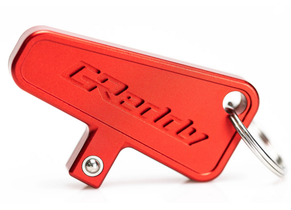 GReddy 3/8in Drive Master Switch Keychain - Red - 20000122 User 1