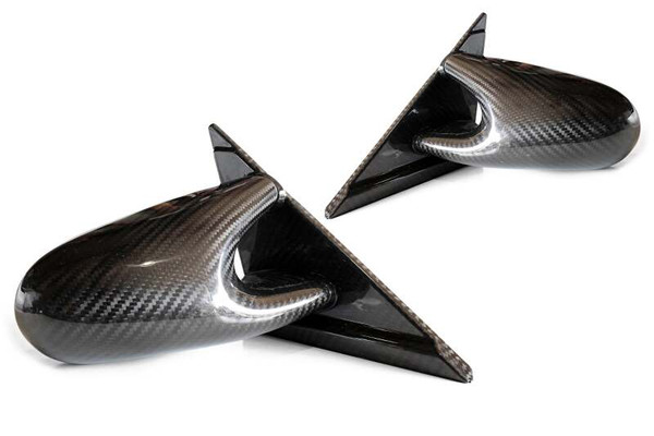 GReddy Garage 95-98 Nissan Skyline GT-R Carbon Side Mirror R33 Set - 44881103 Photo - Primary