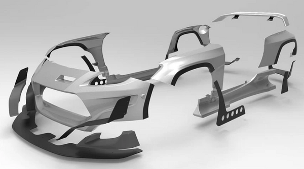 GReddy Pandem 2022+ Toyota GR86 (ZN8) Rocket Bunny Optional Wing - 66910880 User 1