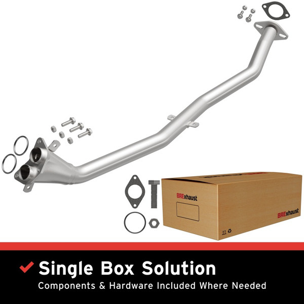 BRE Exhaust 90-96 D21 Pickup 2.4L Front Pipe Kit - 107-0125 Photo - Primary