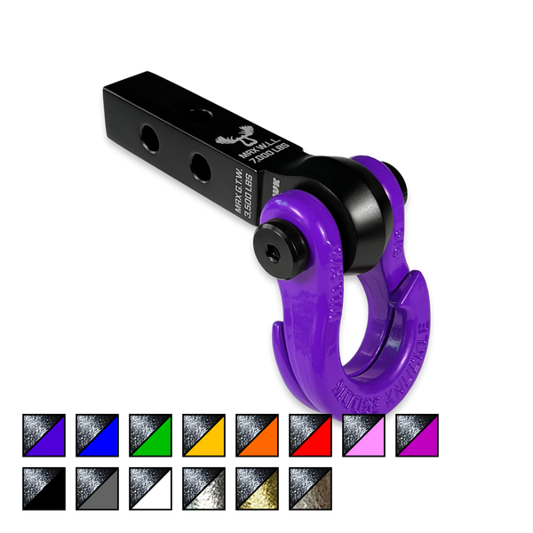 Moose Knuckle Offroad Jowl 5/8 Split Shackle and Mohawk 1.25 Receiver Combo FN000042