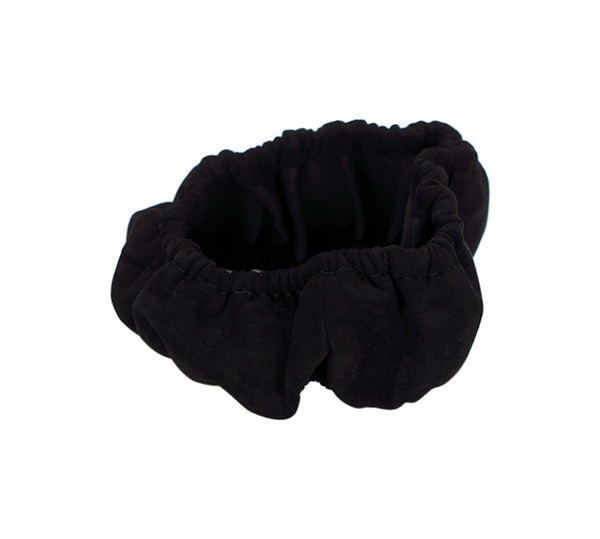 NRG Steering Wheel Cover - Black Stretch Micro Fiber w/ NRG Tag - SWC-001BK User 1