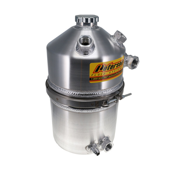Peterson Fluid Systems Oil Tank 4 Gallon Dual Breather - 08-0011-DB Photo - Primary