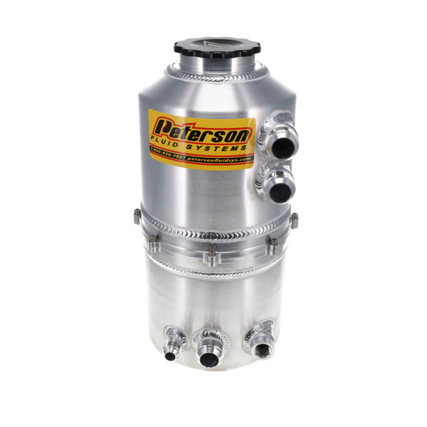 Peterson Fluid Systems Tank Drag 2.3 Gallon -16AN Dual Return - 08-0786 Photo - Primary