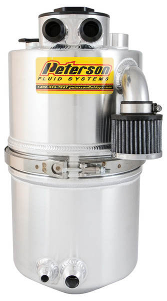 Peterson Fluid Systems Oil Tank 4 Gallon w/ Filter -20AN - 08-9016-20 Photo - Primary