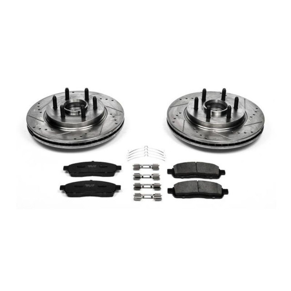 Power Stop 06-08 Lincoln Mark LT Front Z23 Evolution Brake Kit - K1939 Photo - Primary
