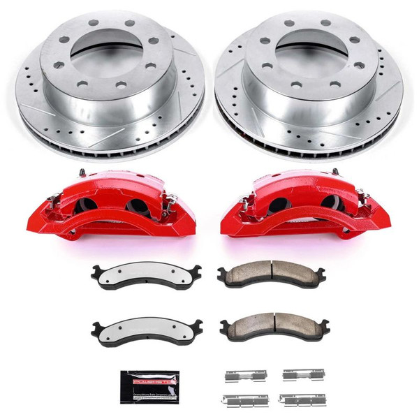 Power Stop 00-02 Dodge Ram 3500 Front Z36 Truck & Tow Kit w/Cals - KC2156-36 Photo - Primary