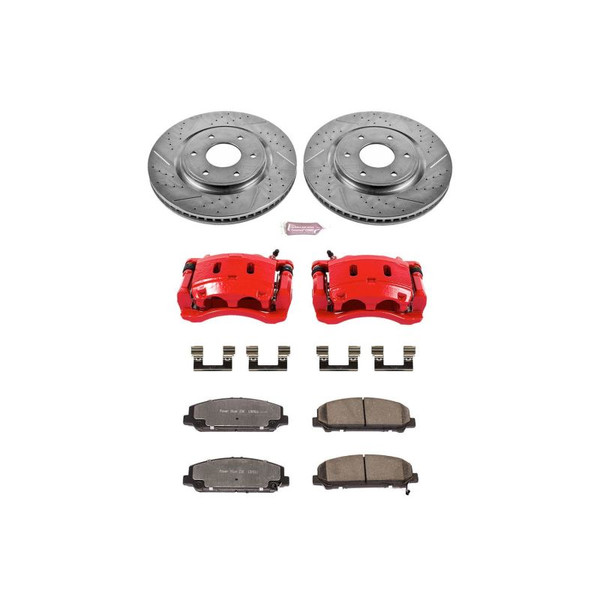 Power Stop 06-07 Nissan Armada Front Z36 Truck & Tow Kit w/Cals - KC2909-36 Photo - Primary