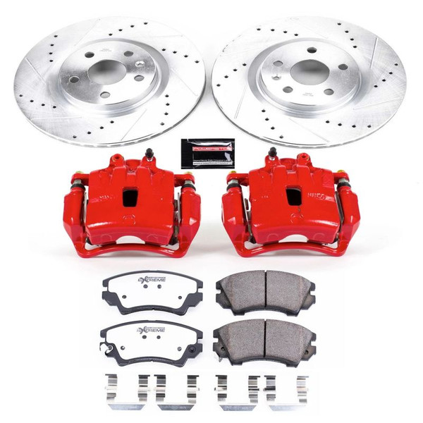 Power Stop 11-17 Chevrolet Caprice Front Z26 Street Kit w/Cals - KC5948-26 Photo - Primary
