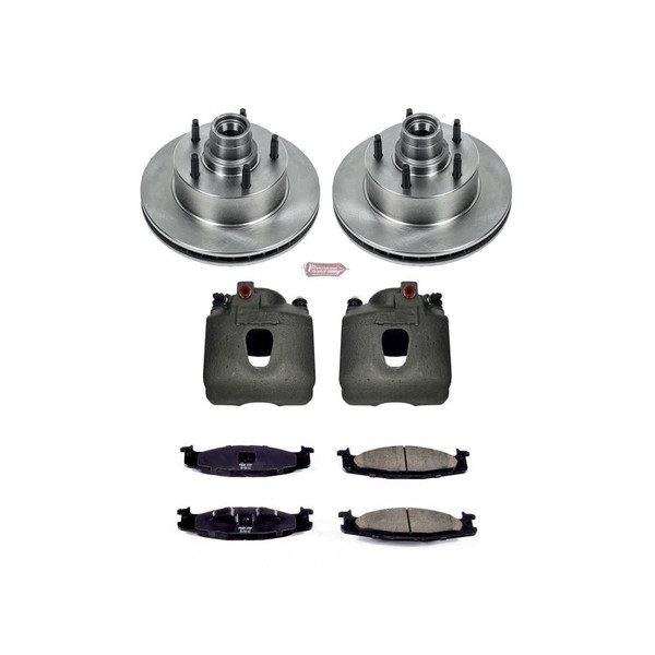 Power Stop 94-96 Ford F-150 Front Autospecialty Kit w/Cals - KCOE1831 Photo - Primary