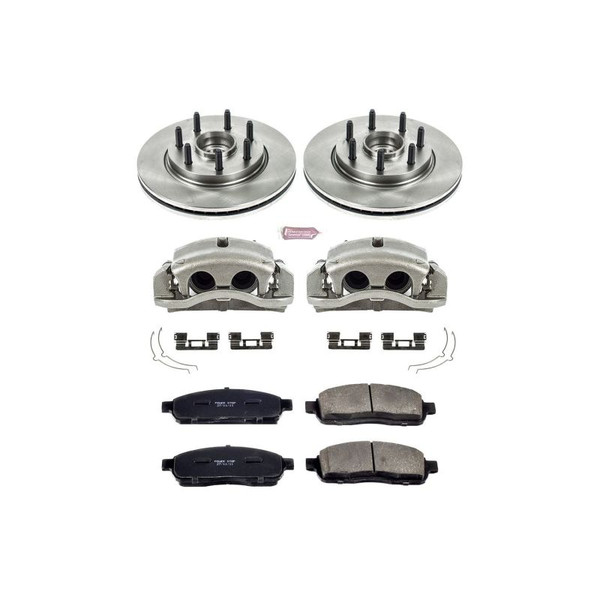 Power Stop 2004 Ford F-150 Front Autospecialty Kit w/Cals - KCOE1941 Photo - Primary