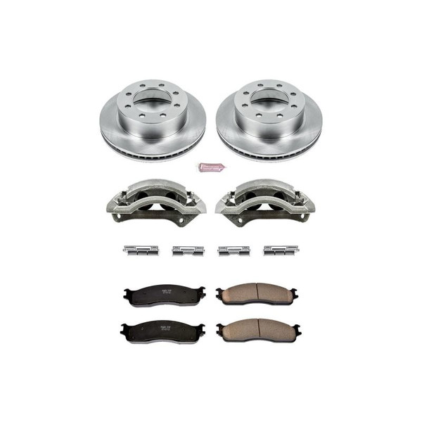 Power Stop 03-08 Dodge Ram 3500 Front Autospecialty Kit w/Cals - KCOE2203 Photo - Primary