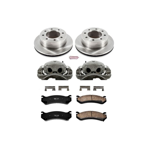 Power Stop 03-05 GMC Yukon XL 2500 Rear Autospecialty Kit w/Cals - KCOE5190 Photo - Primary