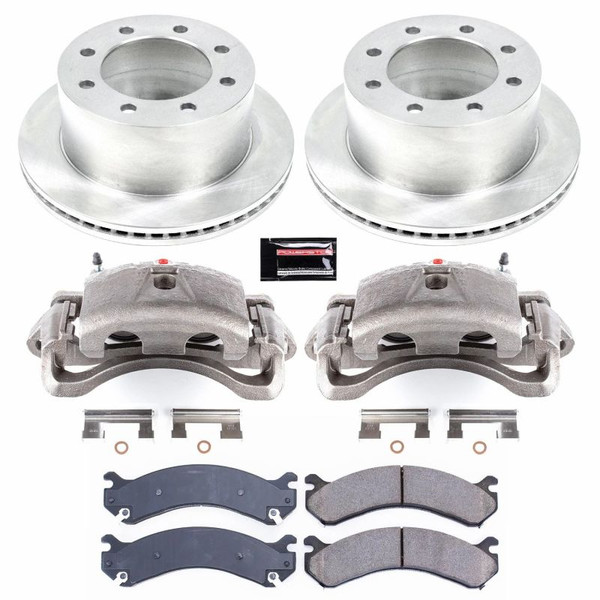 Power Stop 07-10 GMC Sierra 3500 HD Rear Autospecialty Kit w/Cals - KCOE5337 Photo - Primary