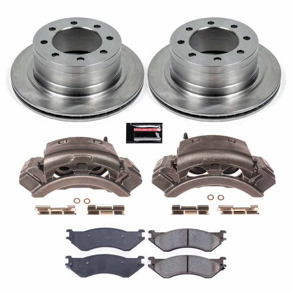 Power Stop 03-08 Dodge Ram 3500 Rear Autospecialty Kit w/Cals - KCOE5490A User 1