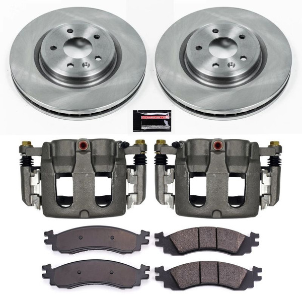 Power Stop 2010 Ford Taurus Front Autospecialty Kit w/Cals - KCOE5507 Photo - Primary
