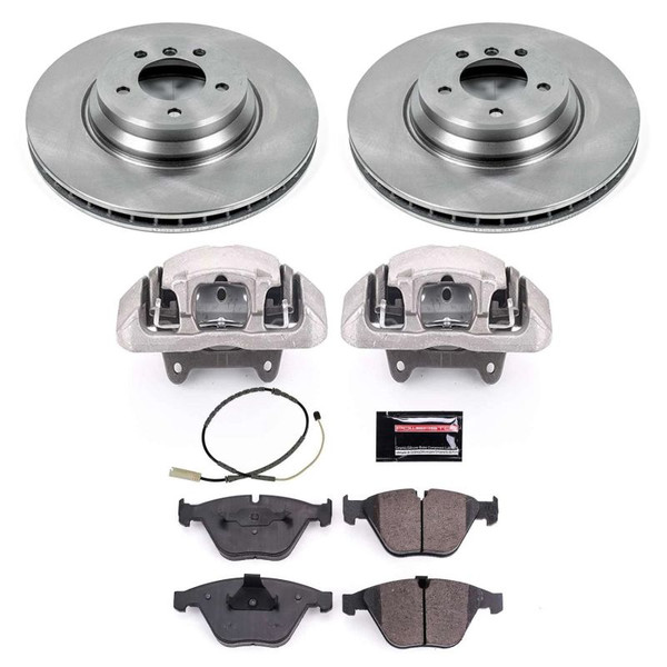 Power Stop 13-15 BMW X1 Front Autospecialty Kit w/Cals - KCOE6058 Photo - Primary