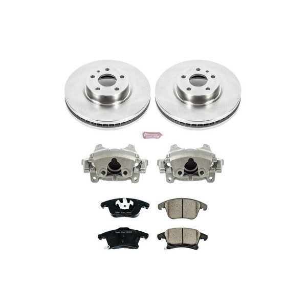 Power Stop 13-16 Lincoln MKZ Front Autospecialty Kit w/Cals - KCOE6399 Photo - Primary