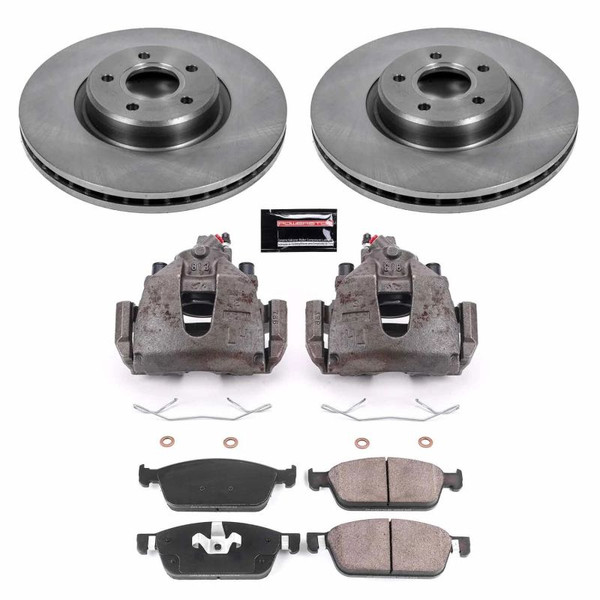 Power Stop 17-19 Ford Escape Front Autospecialty Kit w/Cals - KCOE7338 Photo - Primary