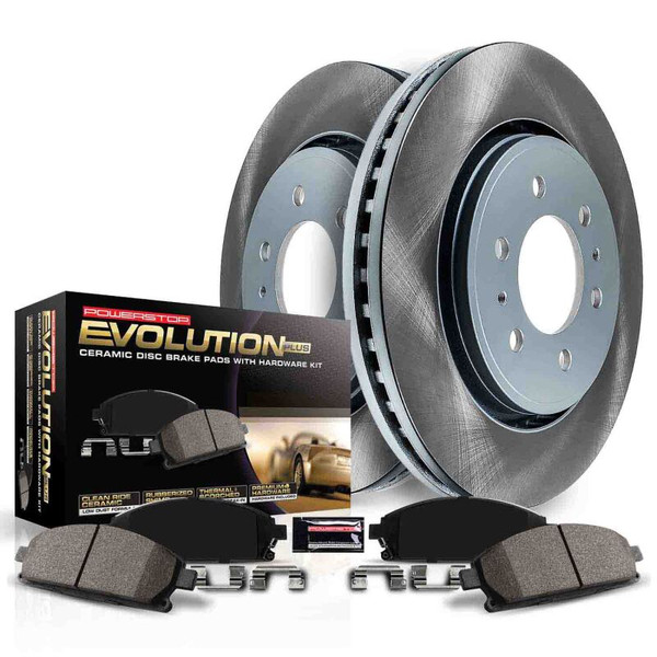 Power Stop 2020 Cadillac CT6 Rear Semi-Coated Rotor Kit - SC9301 User 1