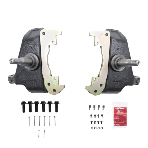 Belltech 88-98 Chevy 1500 3in. Drop Spindle Set (Single Piston Brake Setup) - 2503 Photo - Primary