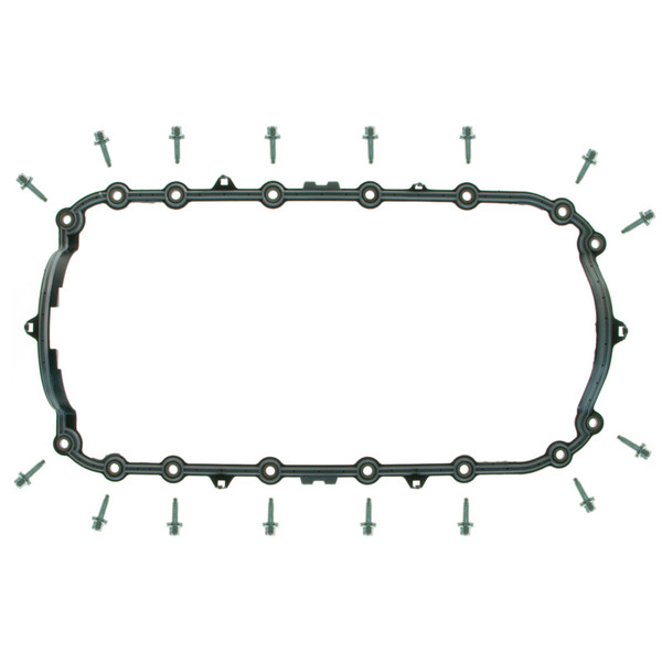 Fel-Pro Ford Ranger OS 30717 R Engine Oil Pan Gasket Set PermaDryPlus rigid carrier - OS30717R Photo - Primary