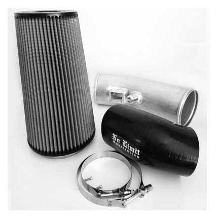 No Limit Fabrication - 6.7 PowerStroke Cold Air Intake Raw Dry Filter Stage 1 2011-2016 - 67CAIRD11161