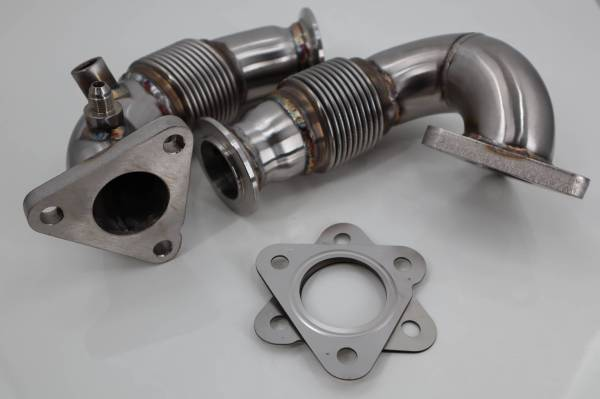 No Limit Fabrication - 6.7 PowerStroke Up-Pipe Kit, Stainless Steel, 2015-2019 - 67UPK1519