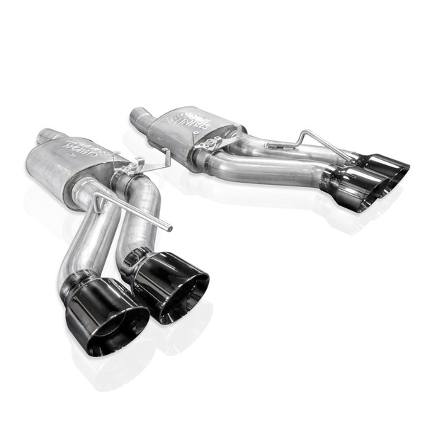 Stainless Works 22-25 Cadillac CT5-V Blackwing Axleback Exhaust - Black Chrome Tips - CT5V22AB-BC Photo - Primary