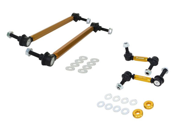 Whiteline 23-25 Toyota GR Corolla Adjustable Sway Bar Vehicle Link Kit - KLC278 Photo - Primary