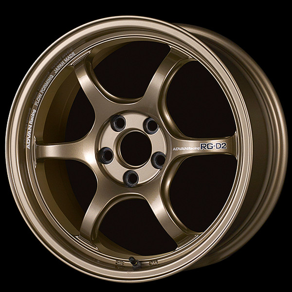 Advan RG-D2 15x8.0 / +35 Offset / 4-100 / 63mm Bore / Bronze (No Machining) - YAT5G35AA User 1